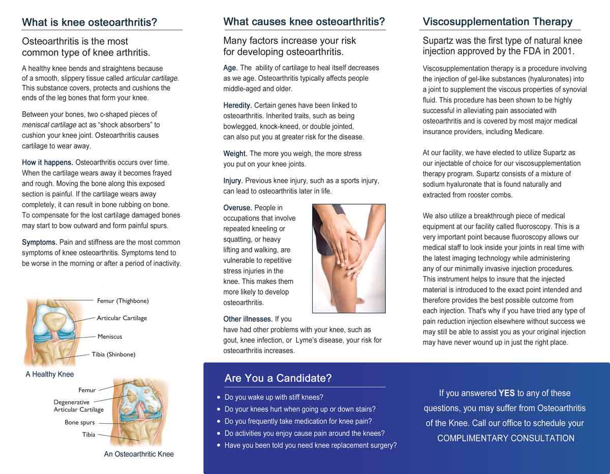 Osteoarthritis information